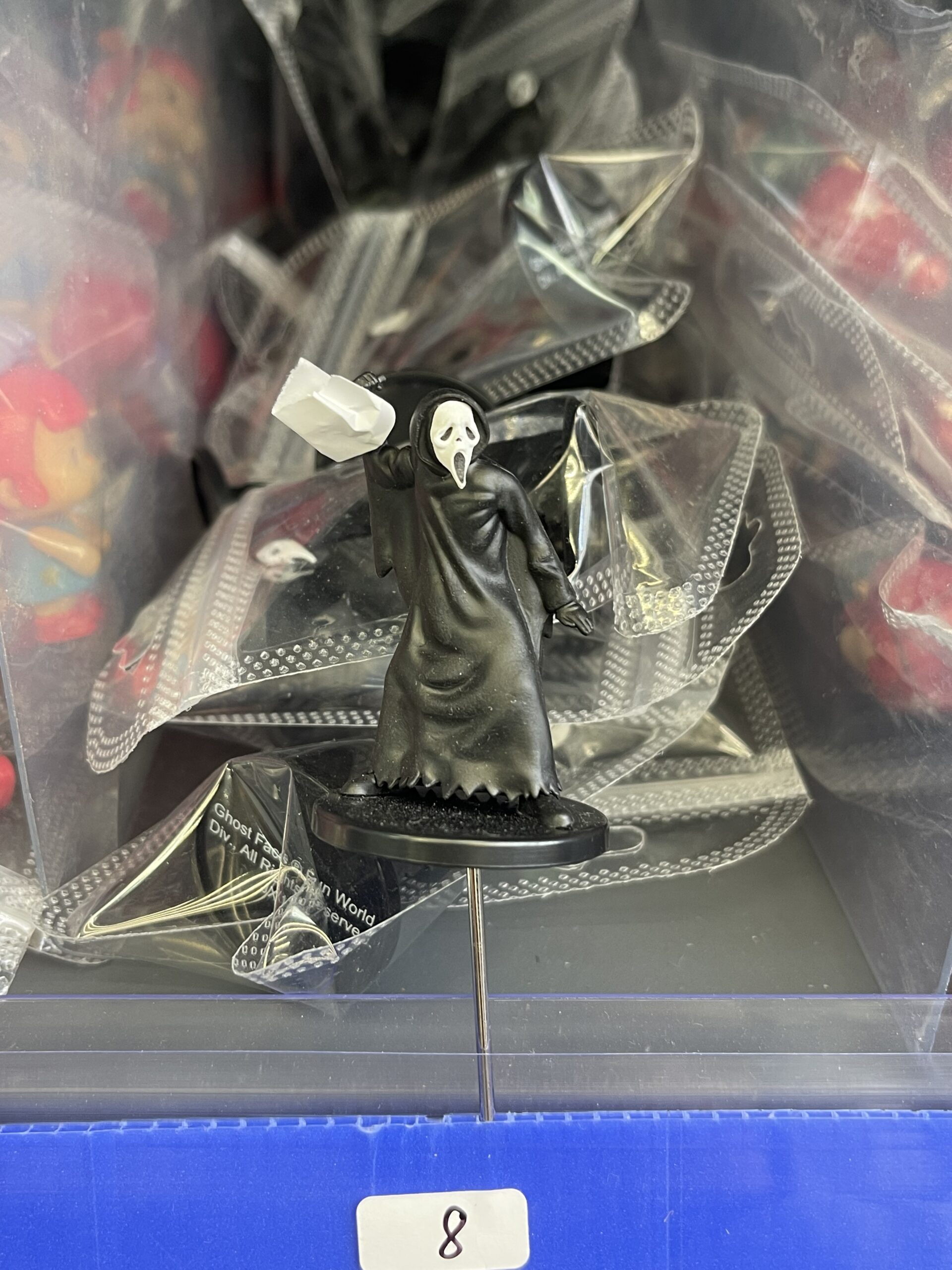 Ghost Face Scream Movie Resin Figurine, Horror Character Collectible Decor