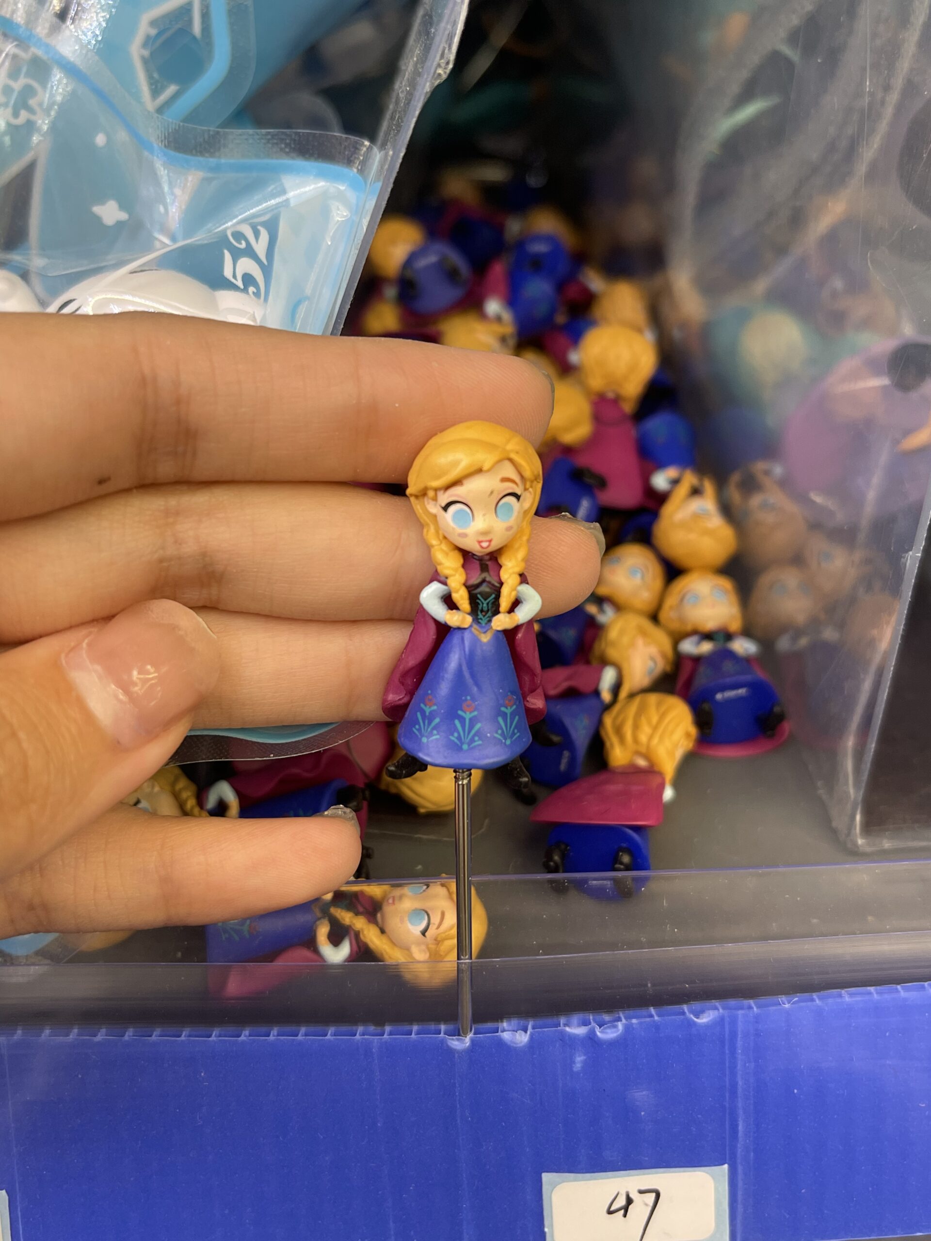 Frozen Anna Mini Standing Resin Figurine, Princess Collectible Decor