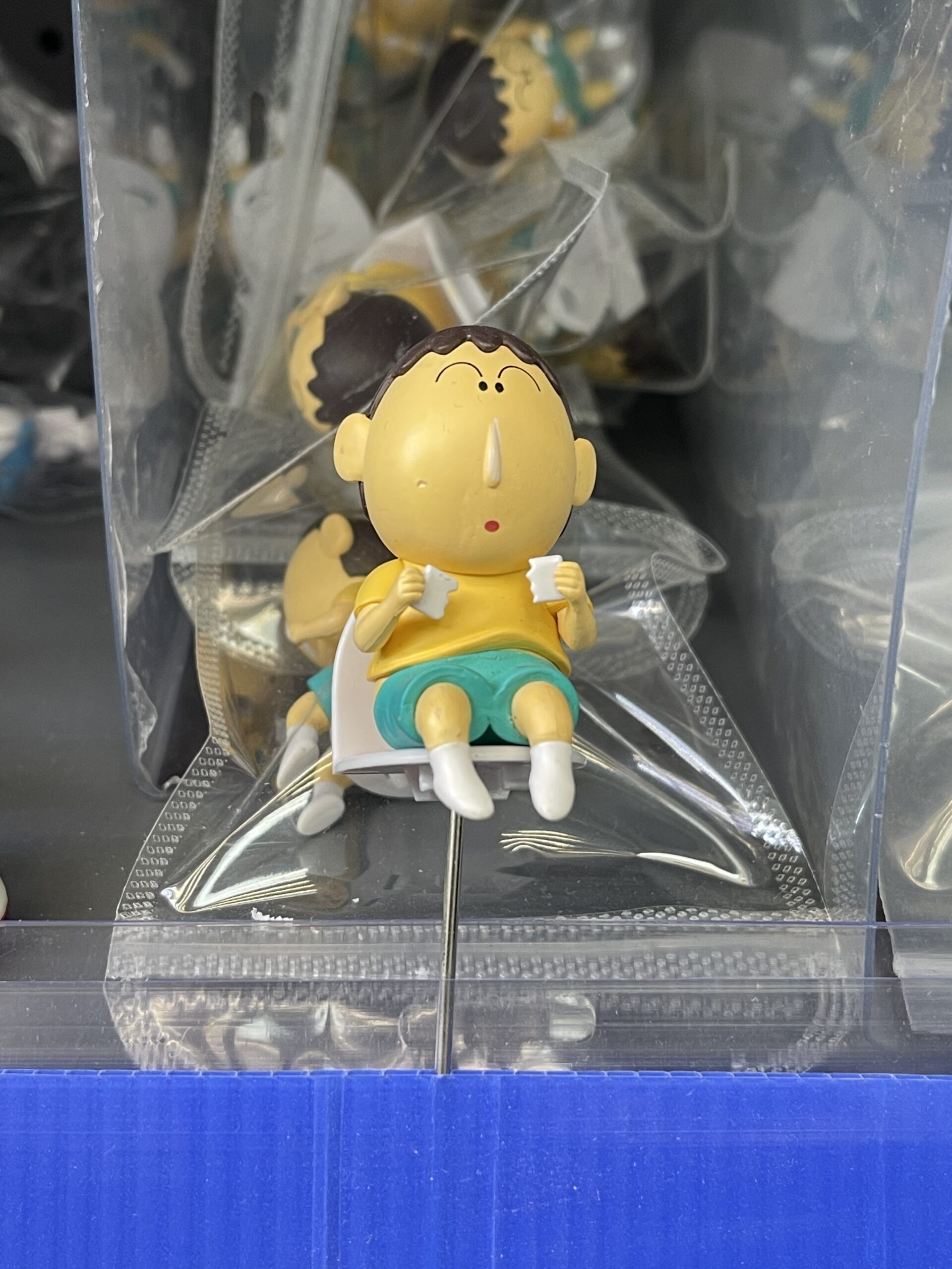 Crayon Shin-chan Boochan Eating Biscuits Resin Figurine, Anime Decor