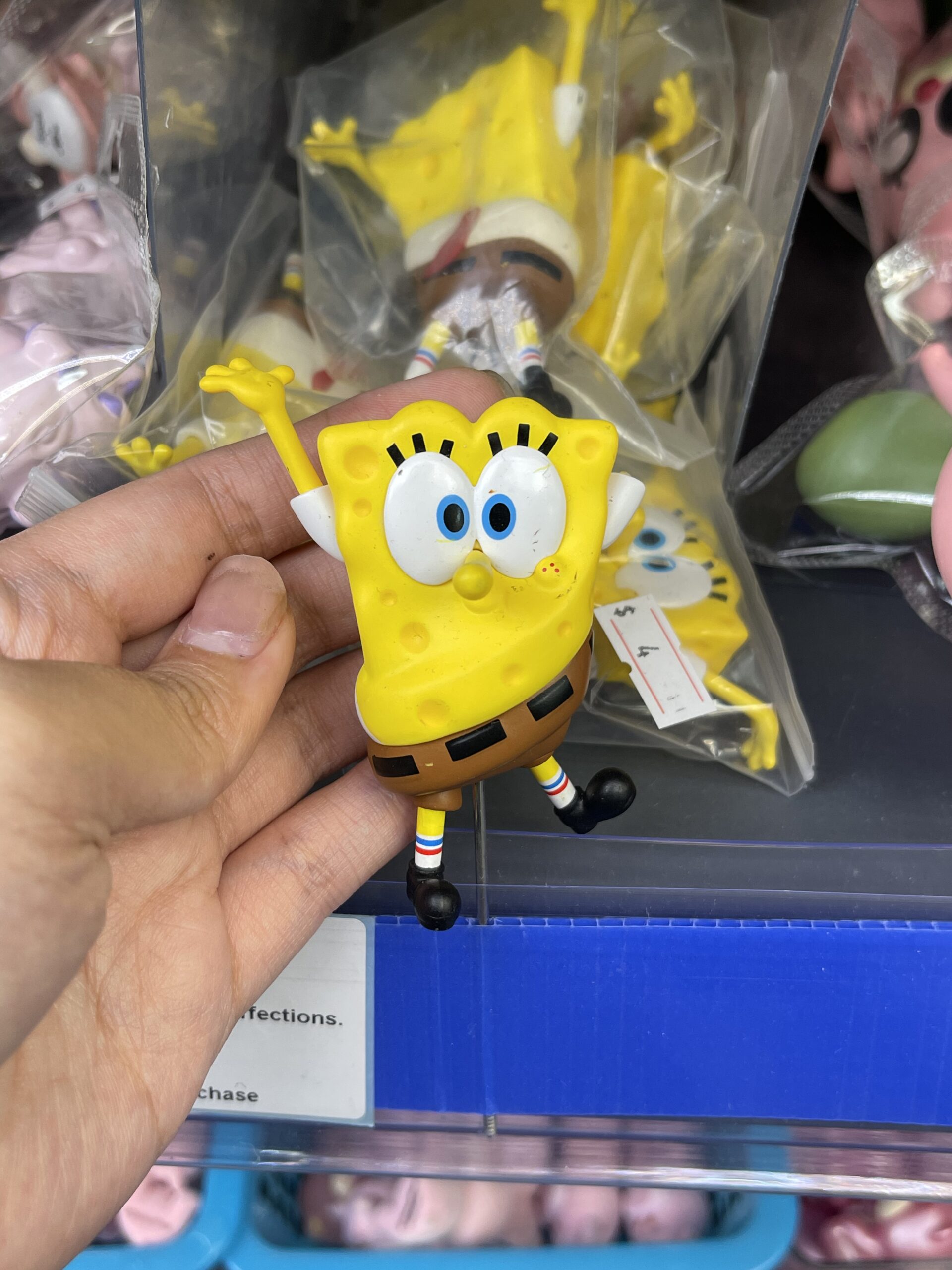 SpongeBob SquarePants Classic Pose Resin Figurine, Cartoon Collectible Decor