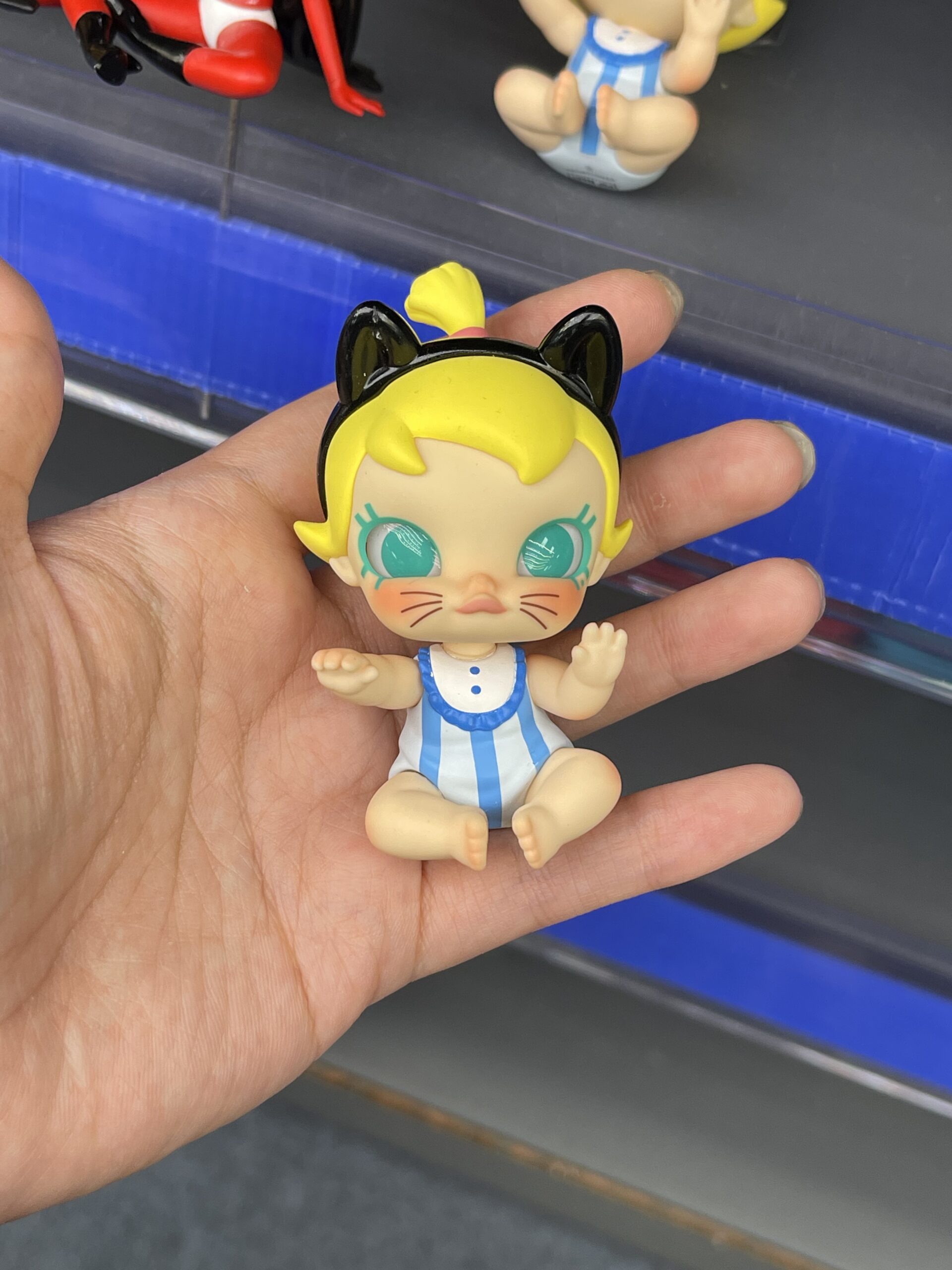Pop Mart Molly with Cat Ears Resin Figurine