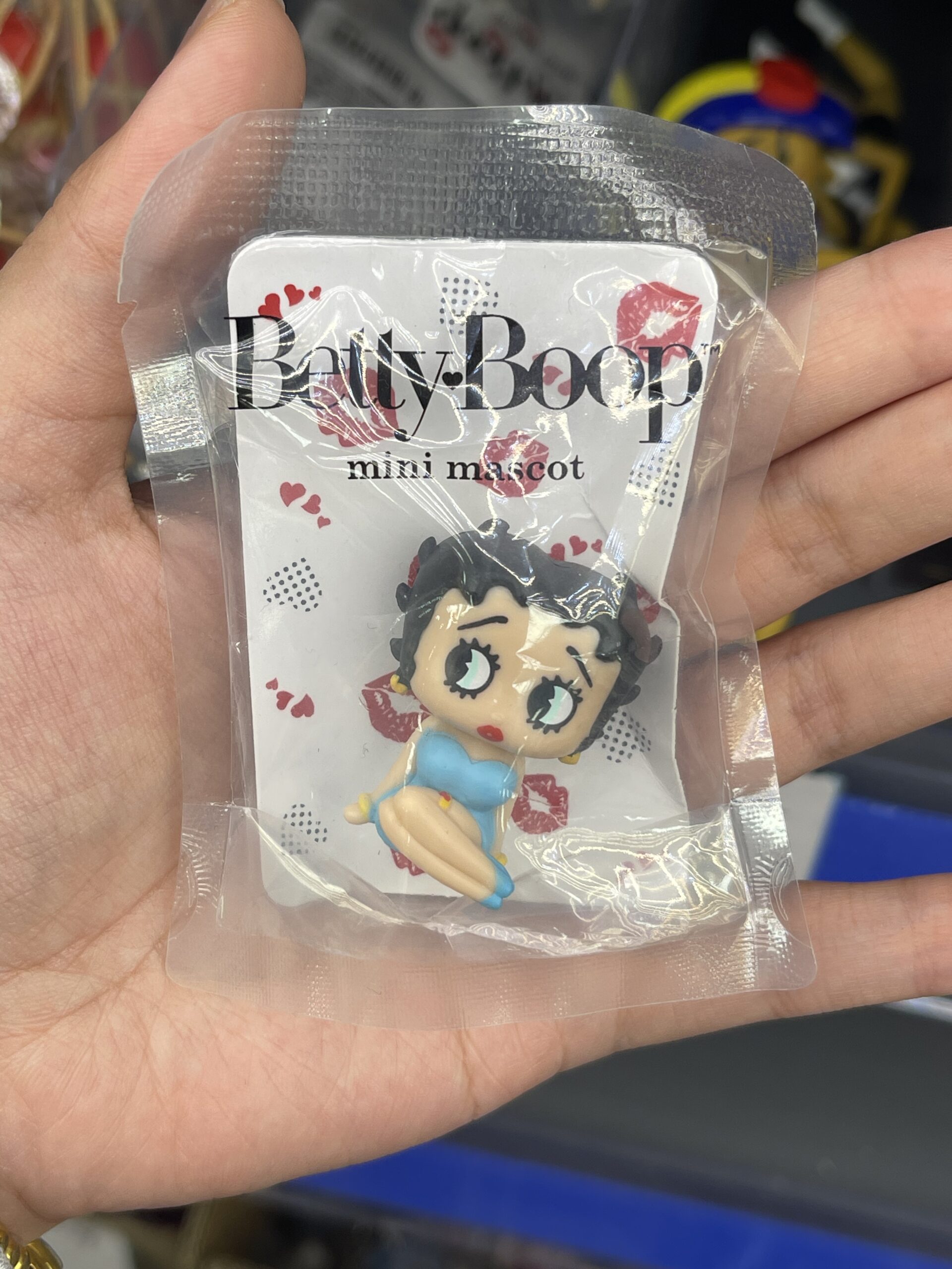 Betty Boop Mini Mascot Resin Figurine, Retro Cartoon Collectible