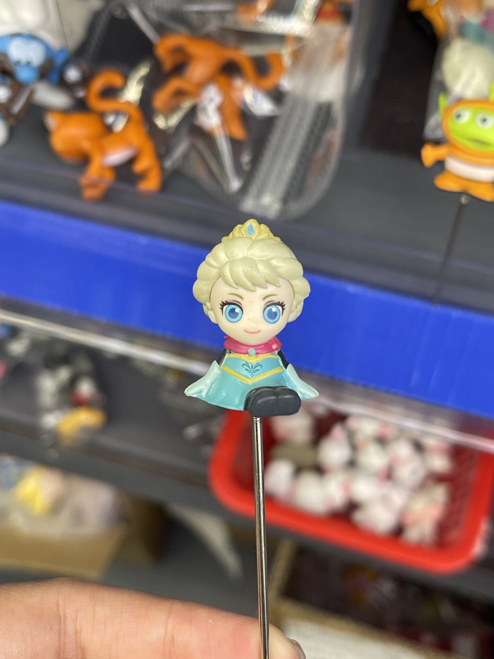 Frozen Elsa Half-Body Resin Figurine, Princess Collectible Decor