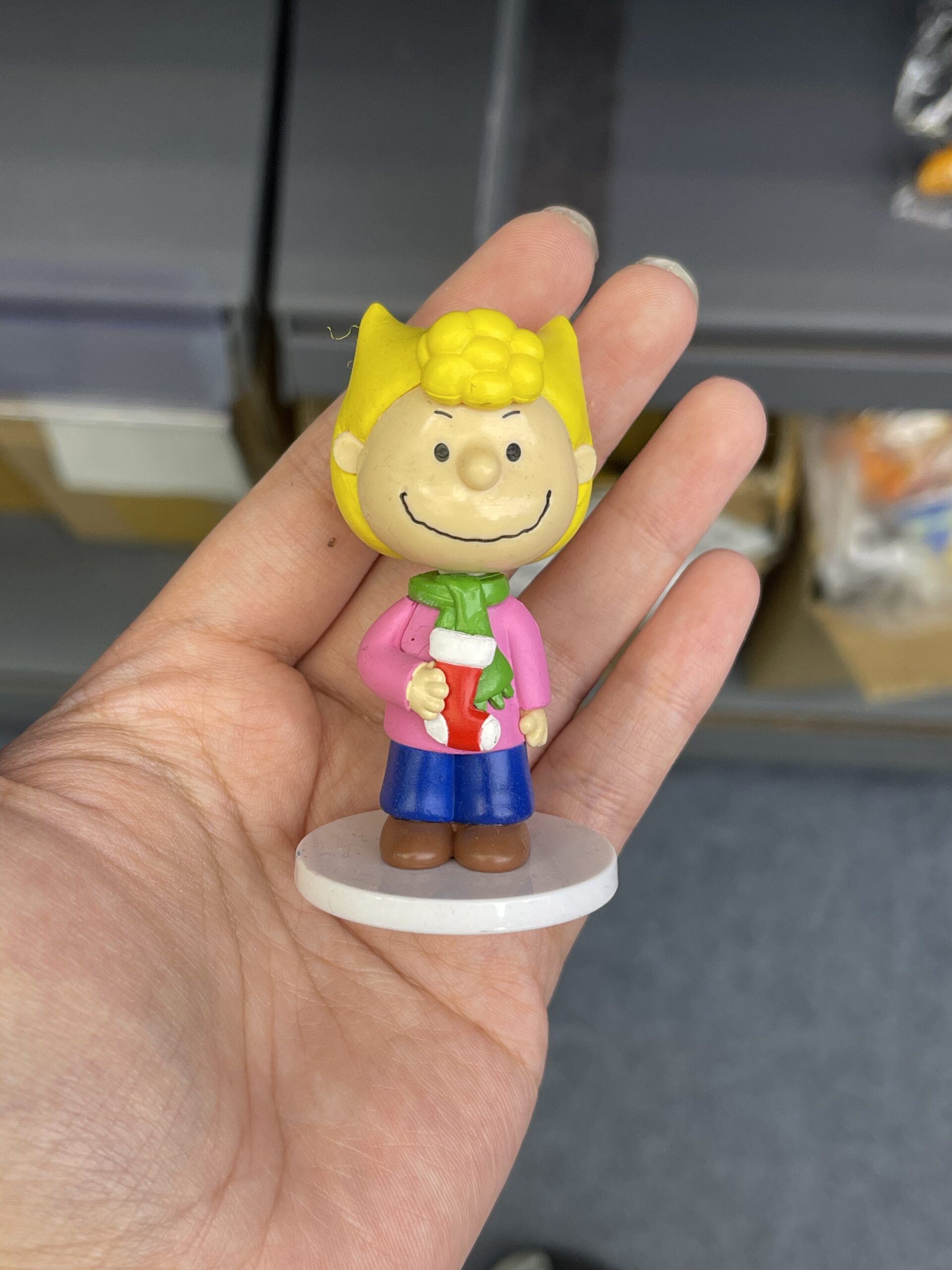 Peanuts Sally Brown Christmas Edition Resin Figurine