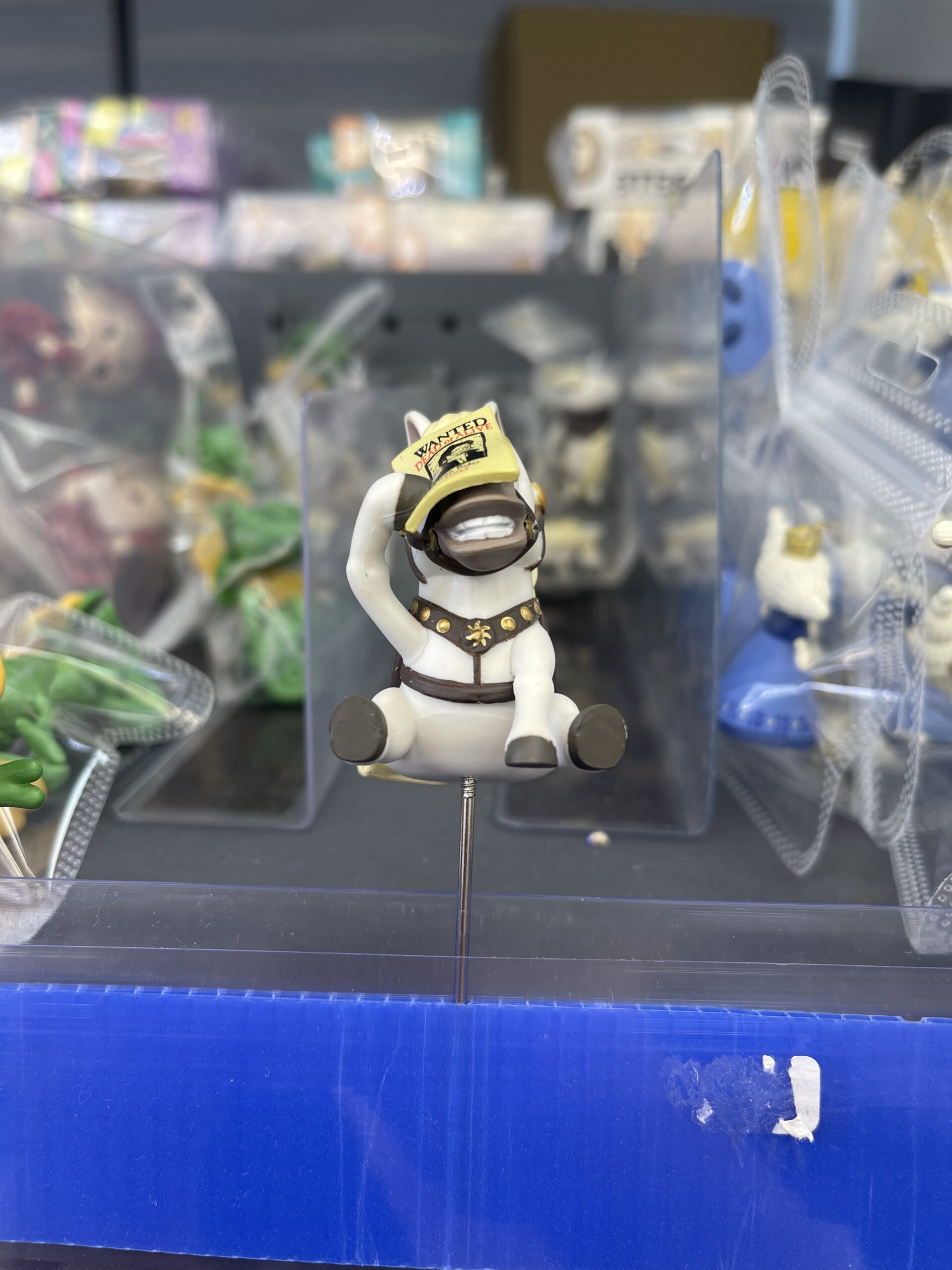 One Piece White Horse Mini Figurine