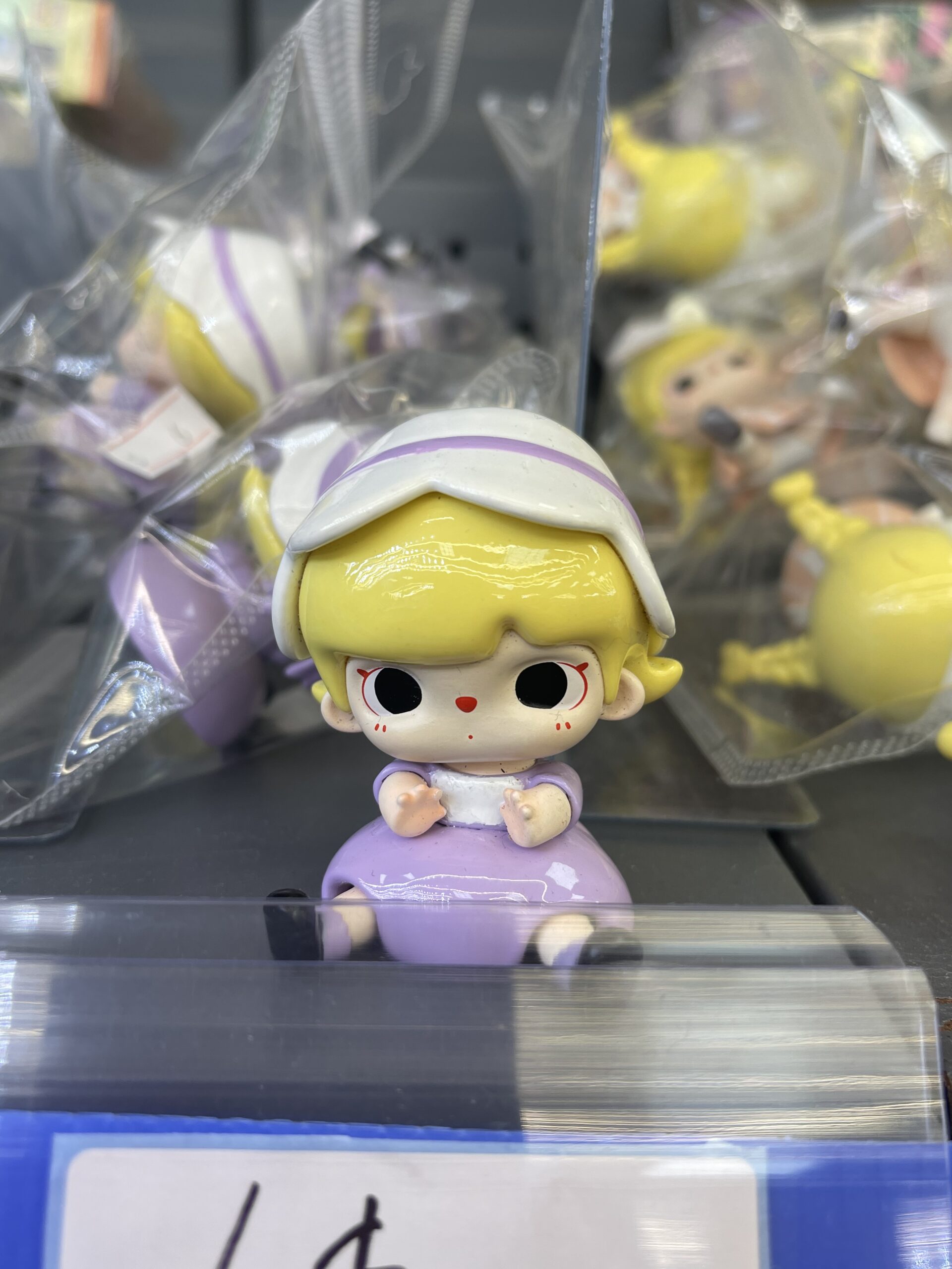 Purple Dress Nurse Style Art Toy Figurine