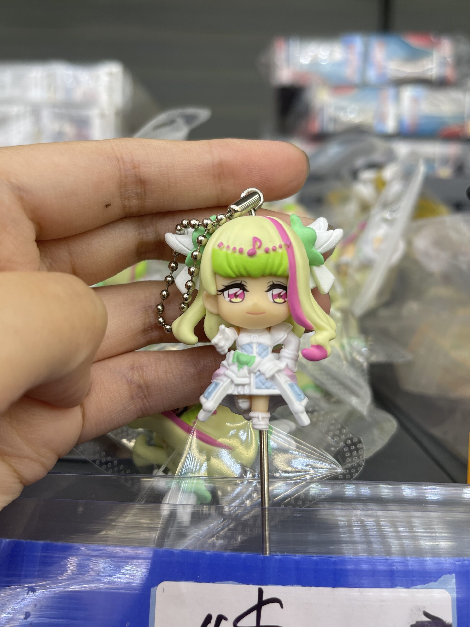 Idol Style Chibi Girl Keychain Figurine