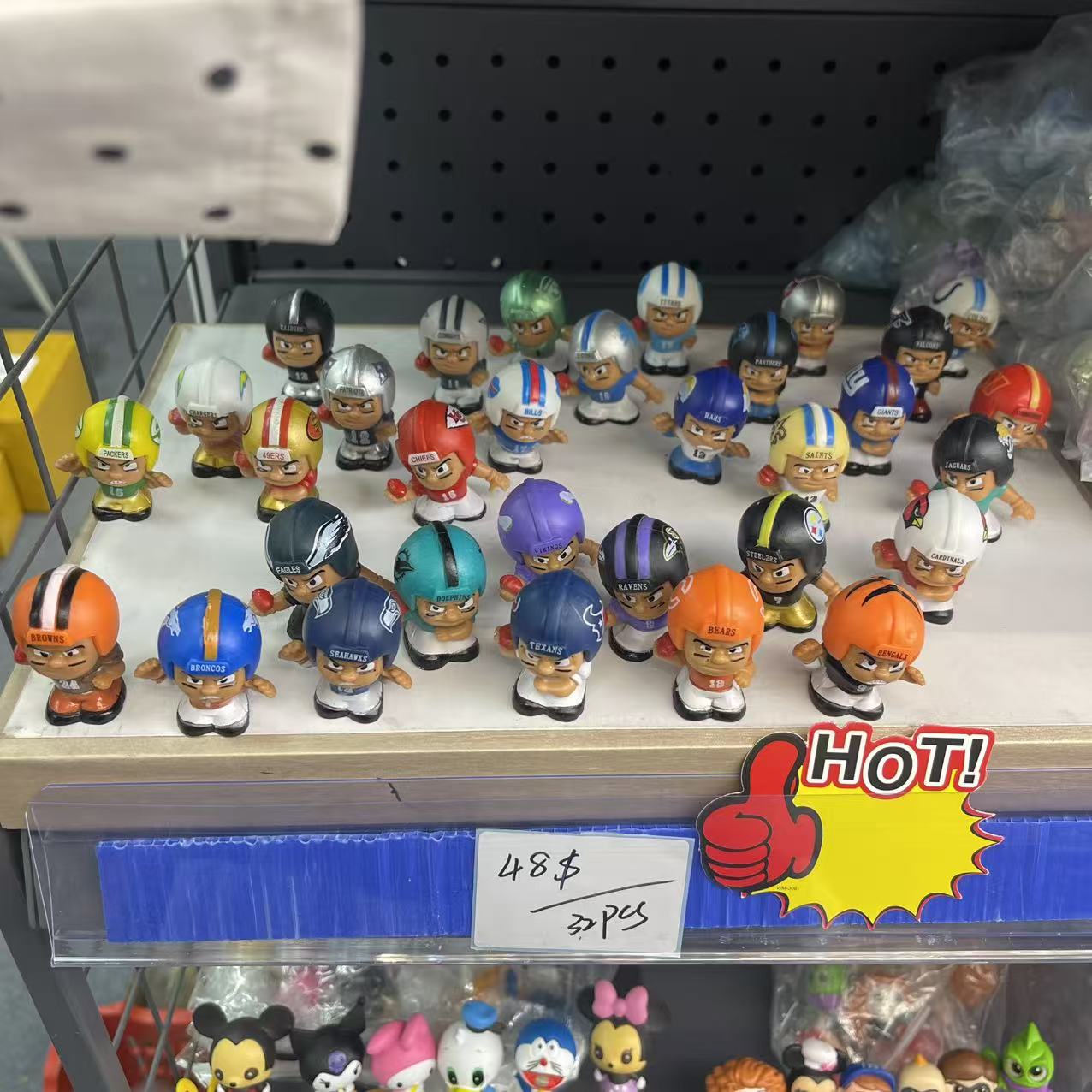 NFL Football Team Q 版 Mini Figurine Set (32pcs)